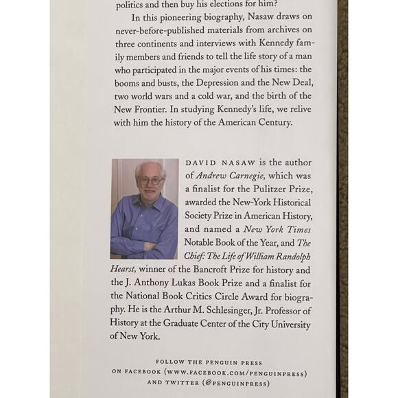 The Patriach Joseph P. Kennedy Hard Cover Book NEW - Picture 3 of 3